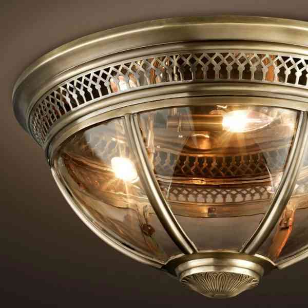 Потолочный светильник Delight Collection Residential 3 brass KM0115C-3S brass 3