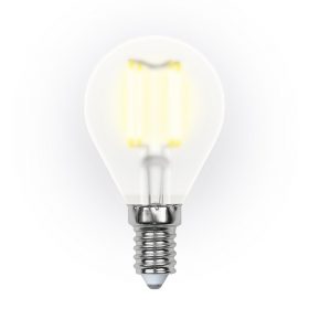 Лампа светодиодная (UL-00000303) E14 6W 3000K матовая LED-G45-6W/WW/E14/FR PLS02WH