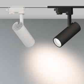 Трековый светодиодный светильник LGD-GERA-4TR-R55-10W Warm (BK, 24 deg)