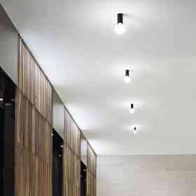 Потолочный светильник Ideal lux Petit PL1 Nero 232980