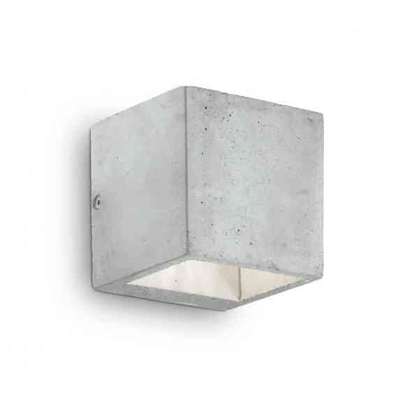 настенный светильник бетонный цемент серый
