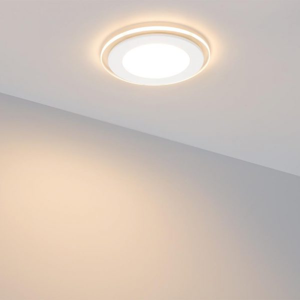 Встраиваемый светодиодный светильник Arlight LT-R96WH 6W Warm White 015575 4