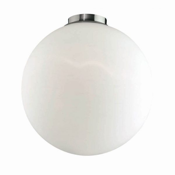 ideal lux mapa потолочный светильник белый шар