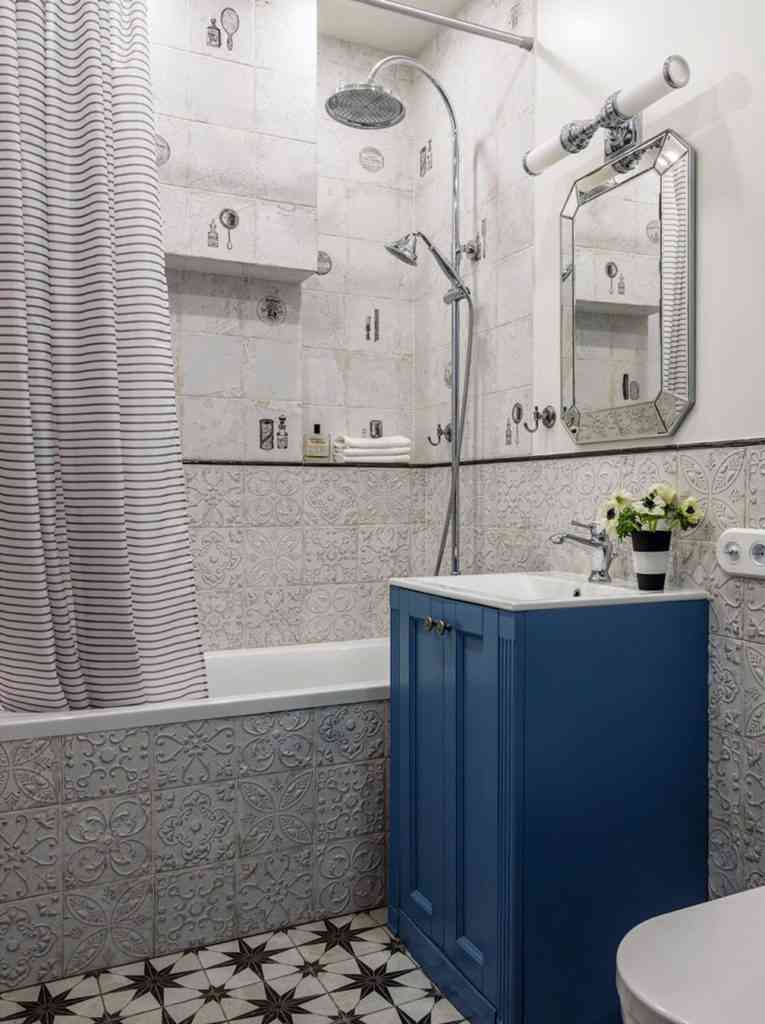 дизайн ванной комнаты, интерьер ванной дизайнер Екатерина Чистова