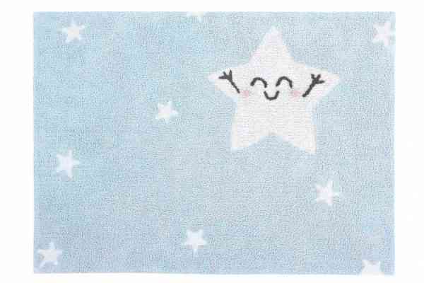 Супер ковер 120*160 Mr. Wonderful - Счастливая звезда Голубой 12