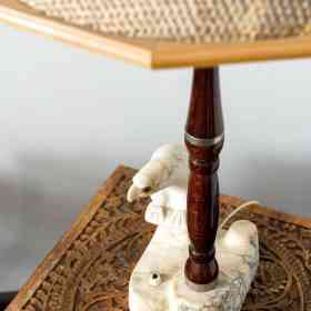 Винтажная настольная лампа Какаду