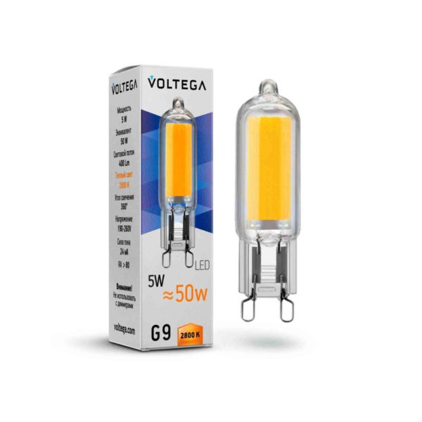Лампочка Voltega Capsule G9 7090 1