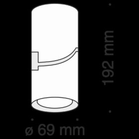 Потолочный светильник Technical Tube C019CW-01W
