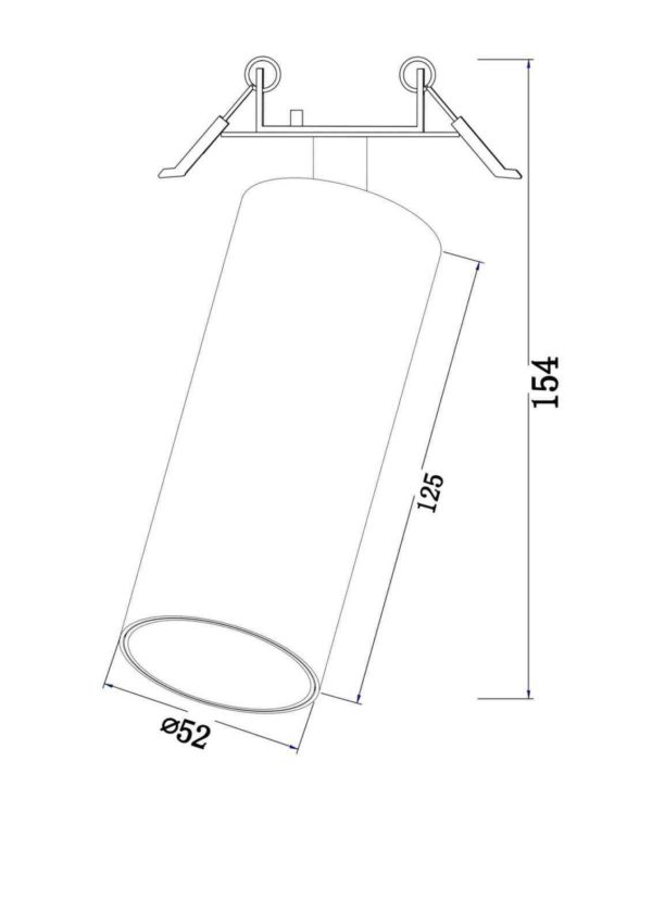 Встраиваемый светильник Technical FOCUS LED C053CL-L12B3K 2