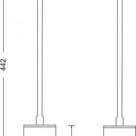 Трековый светильник Technical Track lamps TR010-1-GU10-B