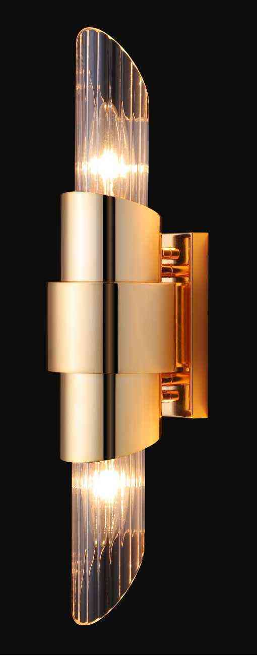 Настенный светильник Crystal Lux JUSTO AP2 GOLD 1