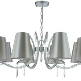 Подвесная люстра Crystal Lux Renata Renata SP8 Silver