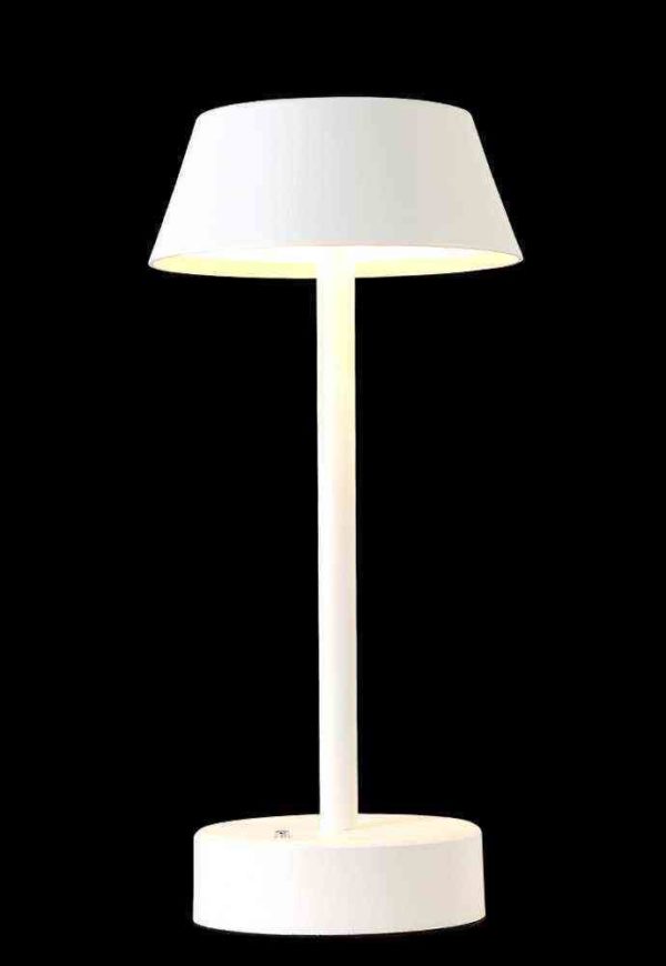 Настольная лампа Crystal Lux SANTA LG1 WHITE 1