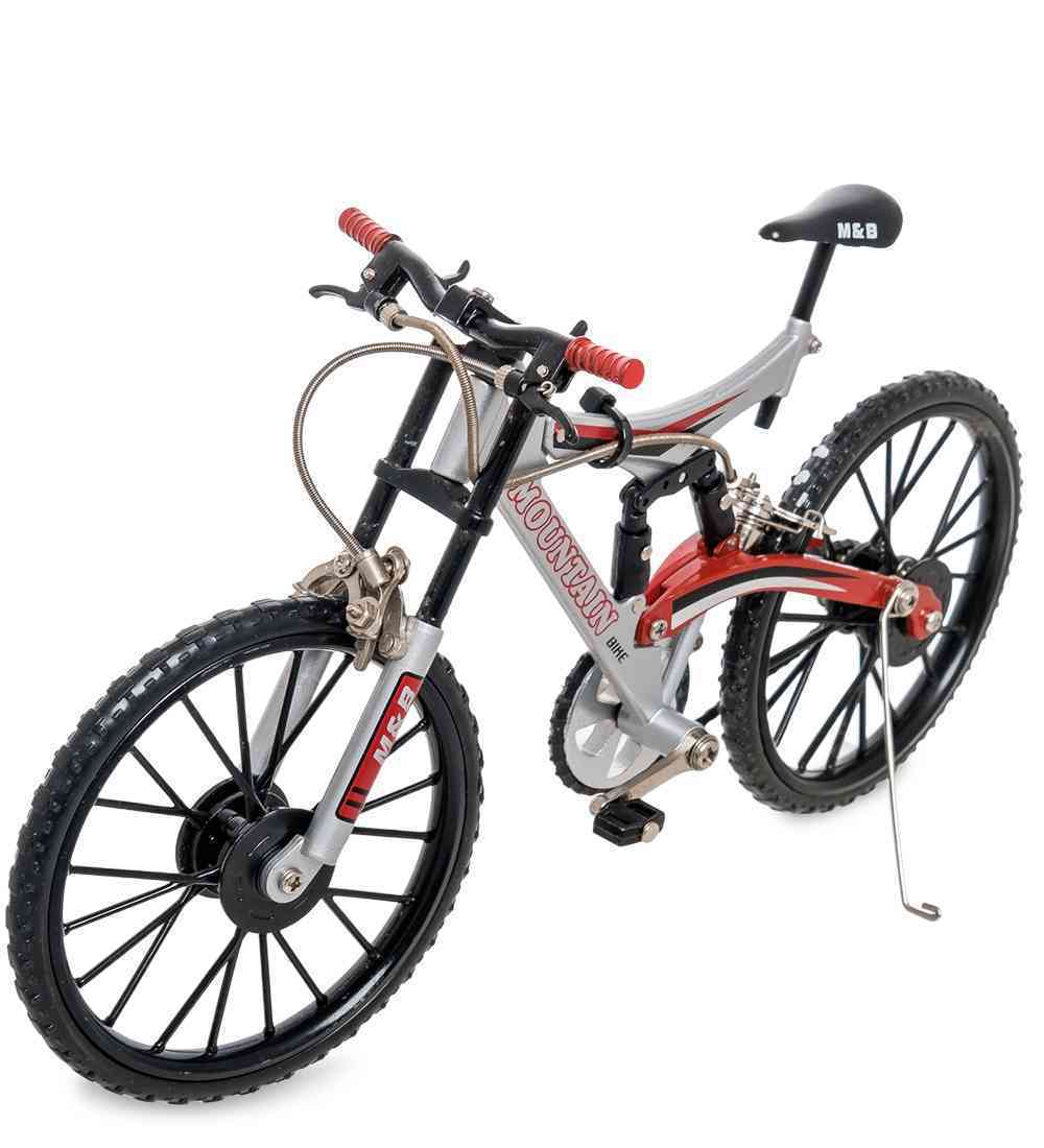 Фигурка-модель 1:10 Велосипед горный Mountain Bike красный Купить фигурку велосипед, модель велосипеда,интересные фигурки, необычные фигурки, купить маленький велосипед, коллекционный велосипед