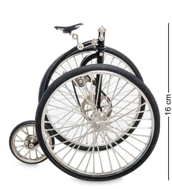 Фигурка-модель 1:10 Велосипед Otto Dicycle 1881 3