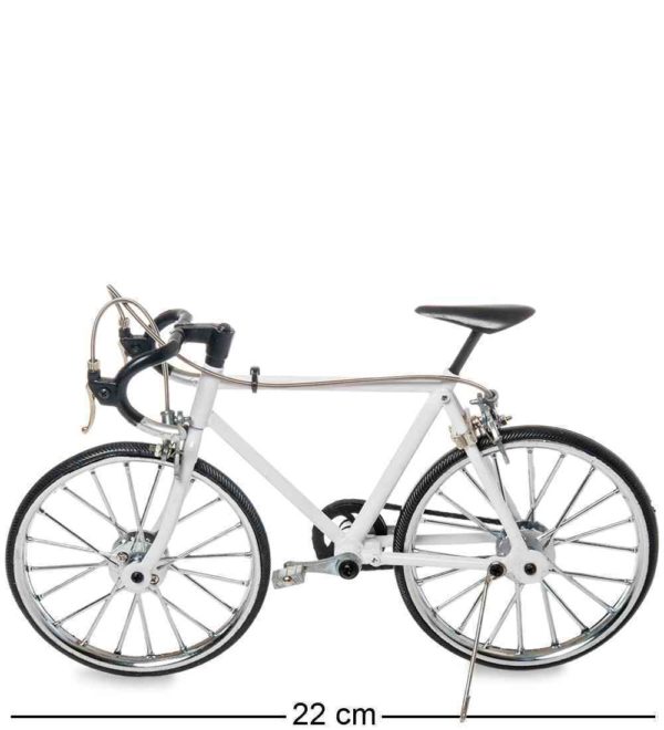 Фигурка-модель 1:10 Велосипед гоночный Roadbike Белый 3
