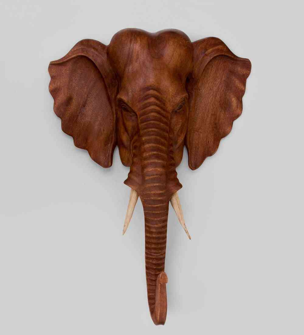 Панно Индийский слон 60 см Купить панно, деревянное панно, необычное панно, резное панно