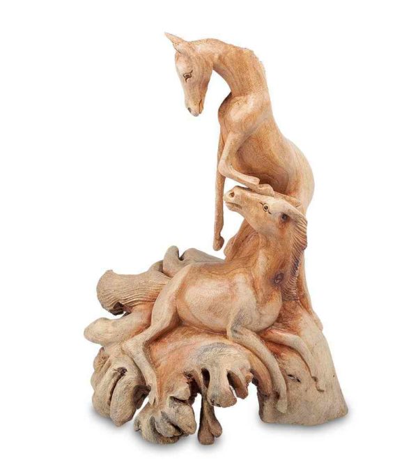 Статуэтка Лошадь с жеребенком 25 см 1
