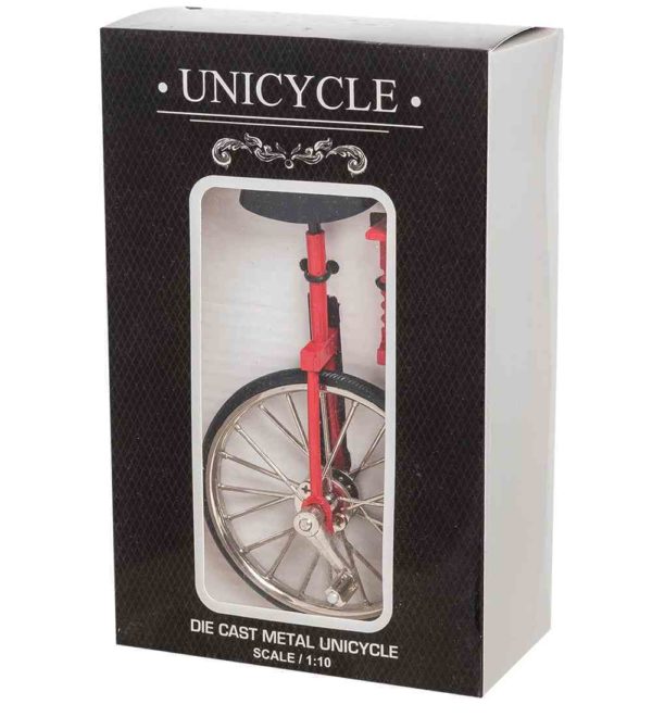 Фигурка-модель 1:10 Моноцикл Unicycle Красный 2