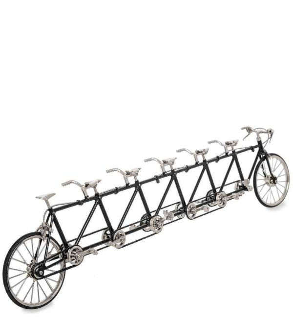 Фигурка-модель 1:10 Велосипед 6-местный Tandem 3