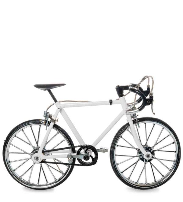 Фигурка-модель 1:10 Велосипед гоночный Roadbike Белый 2