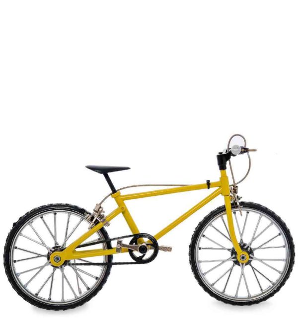 Фигурка-модель 1:10 Велосипед детский Street Trial Желтый 1
