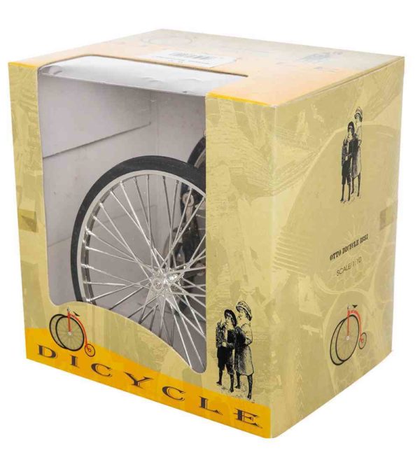 Фигурка-модель 1:10 Велосипед Otto Dicycle 1881 1