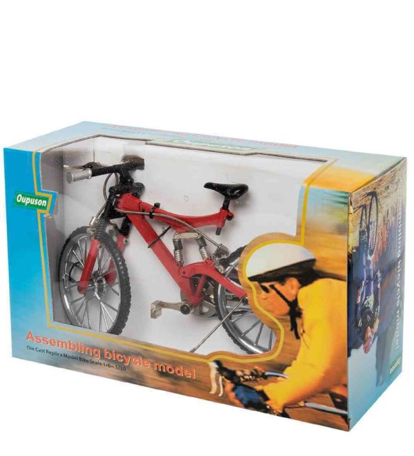 Фигурка-модель 1:10 Велосипед горный MTB Красный 3