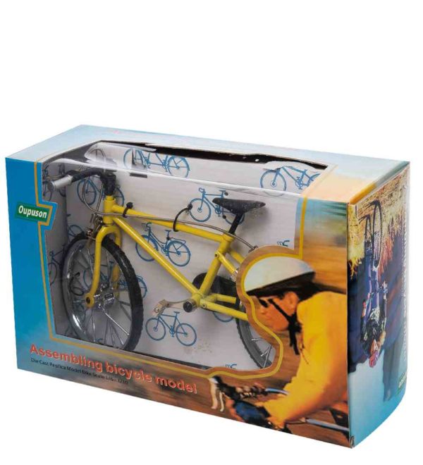 Фигурка-модель 1:10 Велосипед детский Street Trial Желтый 3