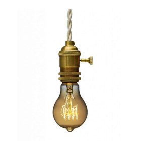 Лампа Estelia Vintage Madison Golden E27 40W A60/23F1G/40W