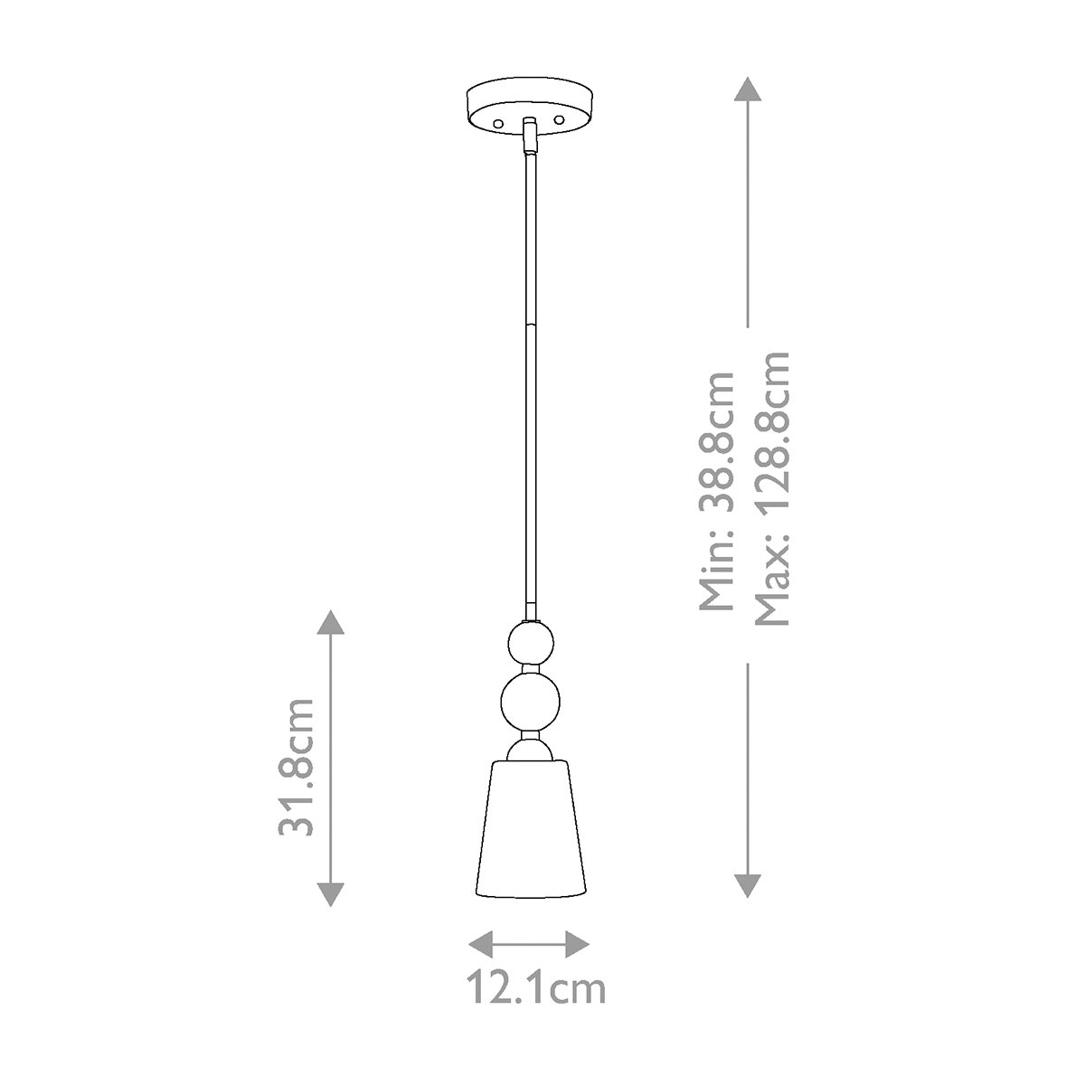 Подвесной светильник VAMVIDNEE VV138787 3 Подвесной светильник VAMVIDNEE VV138787 — изображение 3