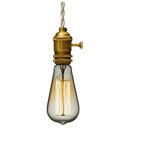 Лампа Estelia Vintage Phantom E27 Golden 40W ST64/17F2G/40W