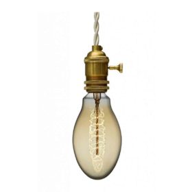 Лампа Estelia Alhambra Golden E27 60W E75/20F5G/60W