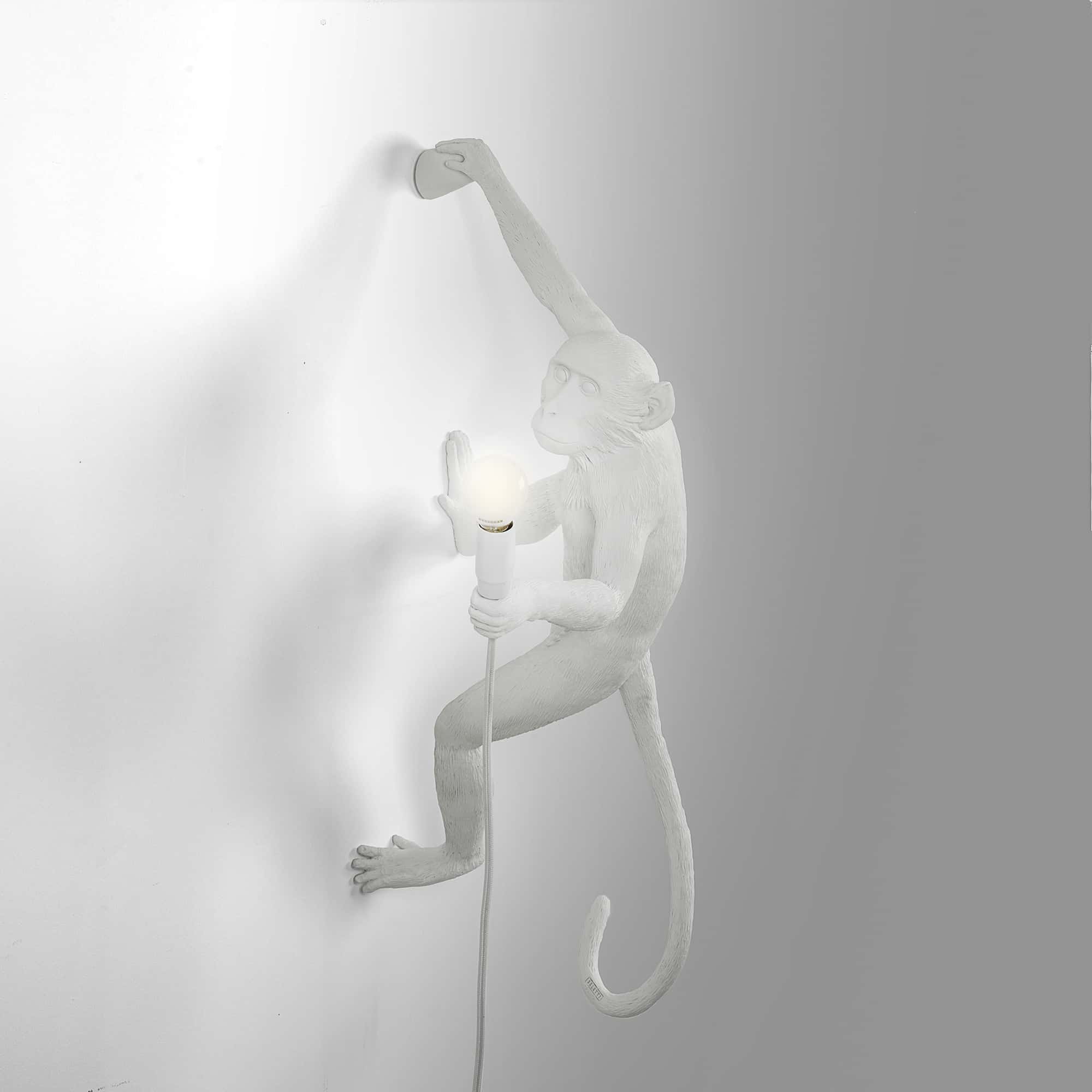 Настенный светильник Seletti Monkey Lamp Hanging Right