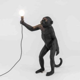 Настольная лампа Seletti Monkey Lamp Standing Black