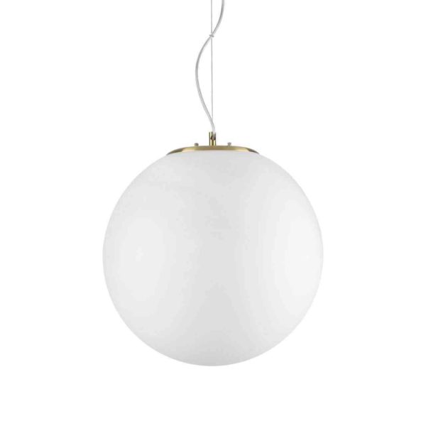 подвесной светильник шар белый