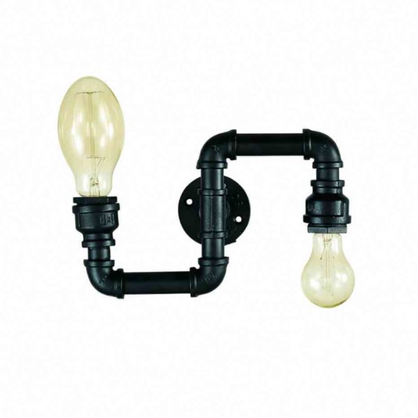 Ideal Lux Plumber AP2 Nero 136691