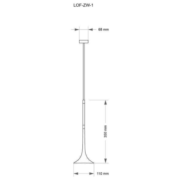 Люстра KUTEK MOOD LOFT LOF-ZW-1 (BC) 2