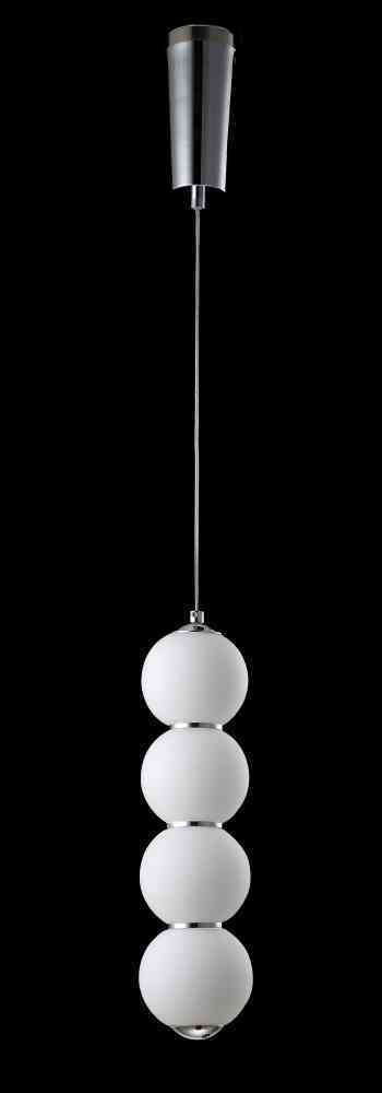 Светильник подвесной Crystal Lux DESI SP4 CHROME/WHITE 6