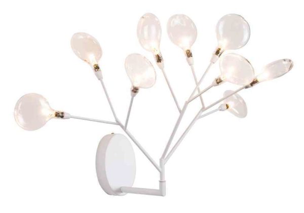 Настенный светильник Crystal Lux EVITA AP9 WHITE/TRANSPARENT 3