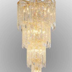 Каскадная люстра Crystal Lux Grande SP25 D800 Gold