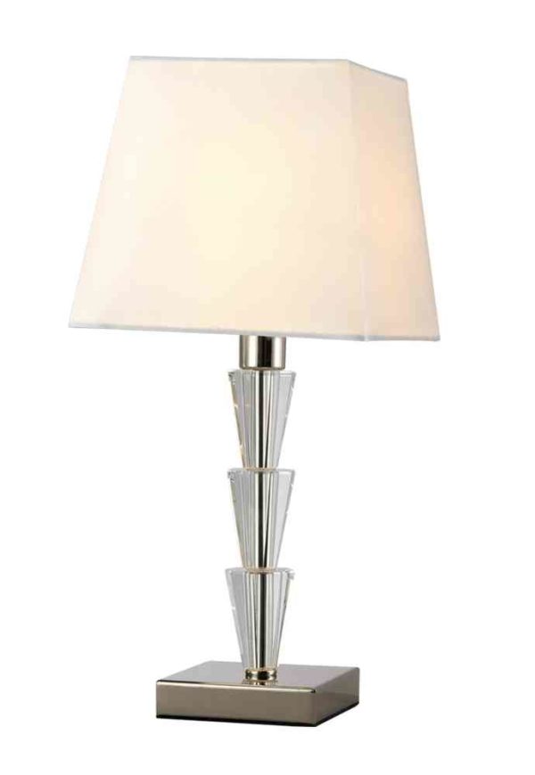 Настольная лампа Crystal Lux MARSELA LG1 NICKEL 4
