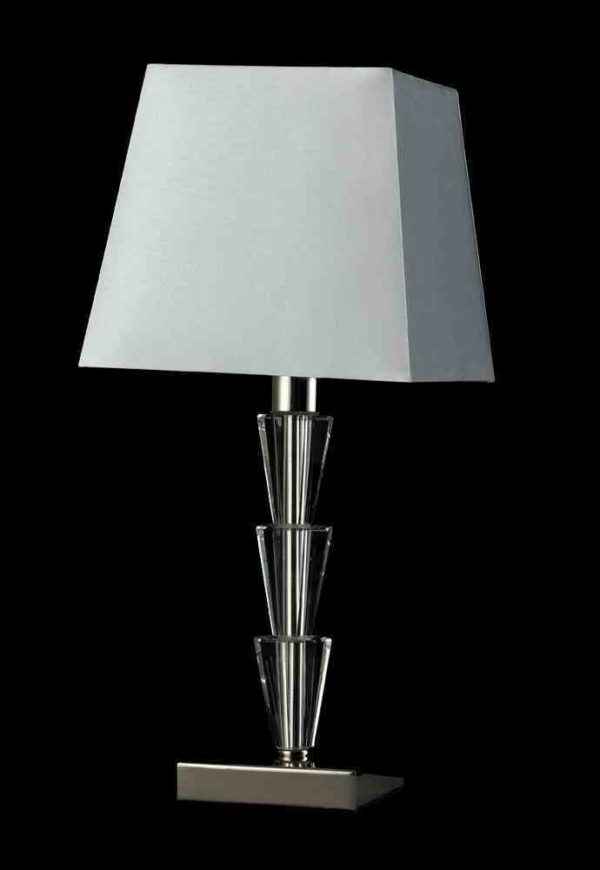 Настольная лампа Crystal Lux MARSELA LG1 NICKEL 3