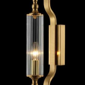 Настенный светильник Crystal Lux TOMAS AP1 BRASS