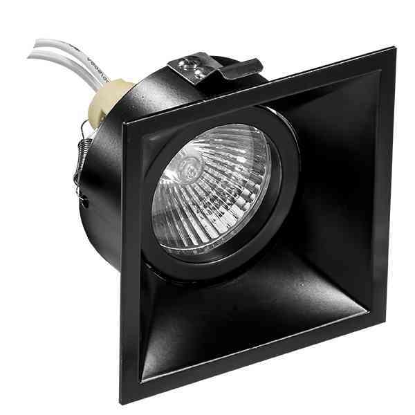 Светильник точечный встраиваемый декоративный под заменяемые галогенные или LED лампы Lightstar Domino 214507 1