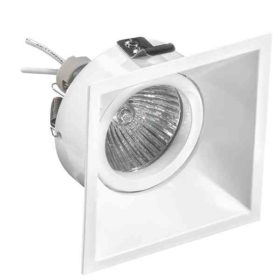 Светильник точечный встраиваемый декоративный под заменяемые галогенные или LED лампы Lightstar Domino 214506