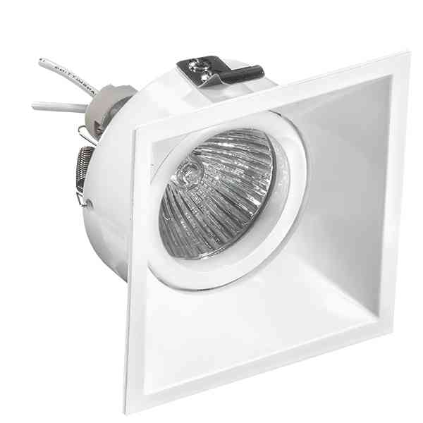 Светильник точечный встраиваемый декоративный под заменяемые галогенные или LED лампы Lightstar Domino 214506 1