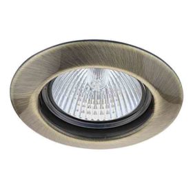 Светильник точечный встраиваемый декоративный под заменяемые галогенные или LED лампы Lightstar Teso fix 011071