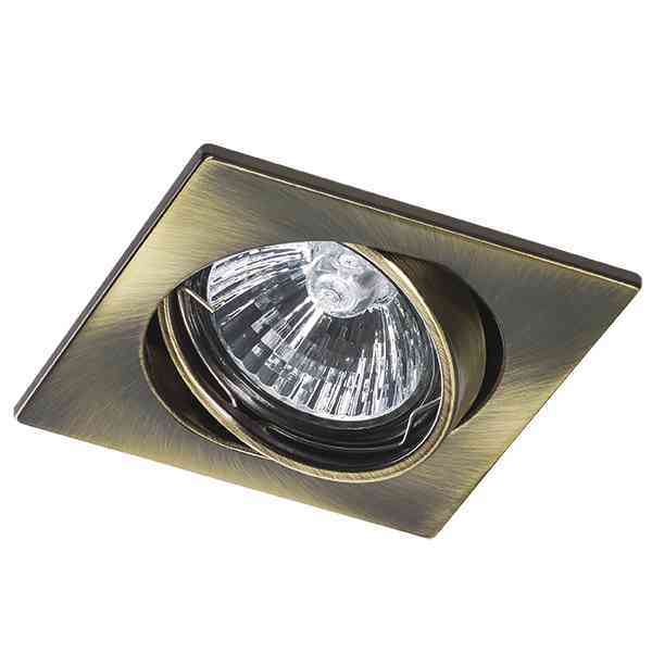 Светильник точечный встраиваемый декоративный под заменяемые галогенные или LED лампы Lightstar Lega 16 011941 1