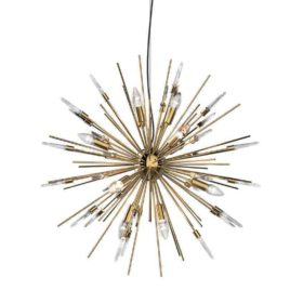 Люстра Boivin 12A gold/rock crystal